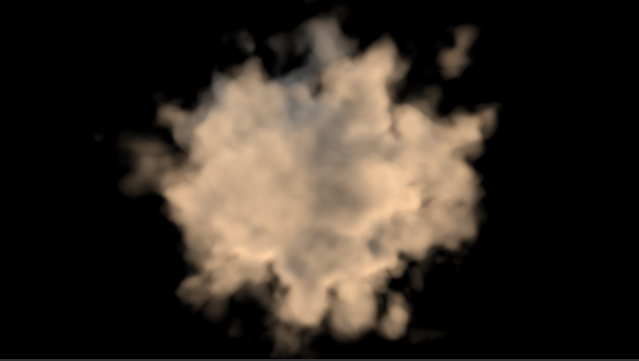 Volumetric clouds